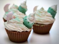 st. patrick's day soap cupcakes